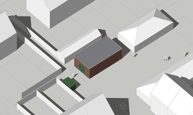 Nieuw station vogelvlucht